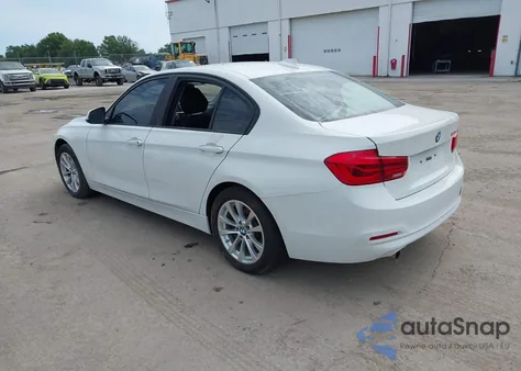 2017 BMW 320I из США, поврежденный, VIN WBA8E1G51HNU12483